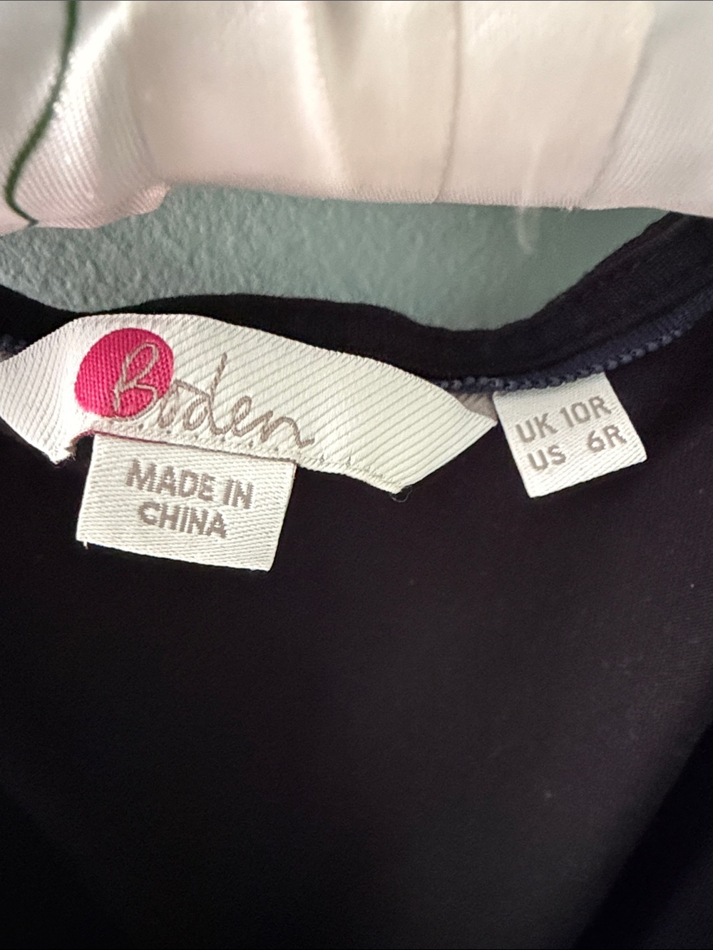 Boden Black Sleeveless Midi Dress with V-Neck and Pockets - Picture 2 of 4